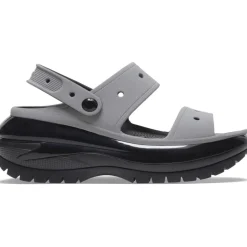 Crocs Mg Crsh Wedge Slides in Black
