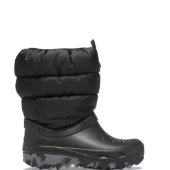 Crocs Neo Puff Snowboarding Boots Infants in Black