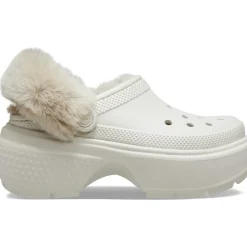 Crocs Stomp Platform Mules in White
