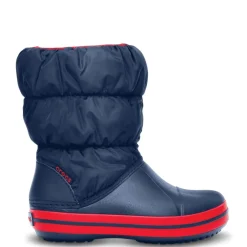 Crocs Wellington Puff Boots in Blue