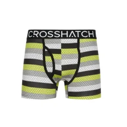 Crosshatch 3 Pack of Crystaline Boxers in Yellow