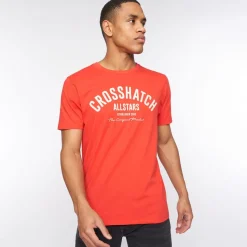 Crosshatch 5 Pack of Weymouth T-Shirts in Multi colour