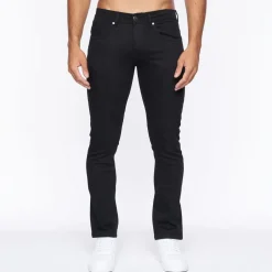 Crosshatch Buraca Slim-Fit Jeans in Black