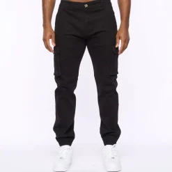 Crosshatch Frentons Cargos in Black