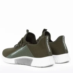Crosshatch Nimbus Trainers in olive