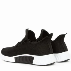 Crosshatch Rideout Trainers in Black