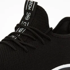 Crosshatch Rideout Trainers in Black