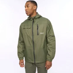 Crosshatch Utilate Jacket in Green