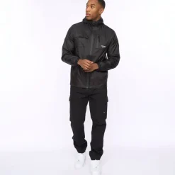 Crosshatch Utilate Jacket in Black