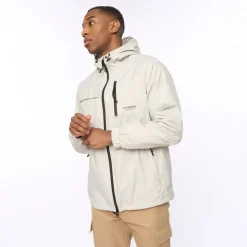 Crosshatch Utilate Jacket in Stone