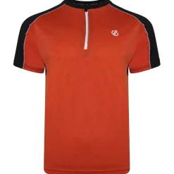 Dare 2b Aces Zip Neck Regular Fit T-Shirt in Multi