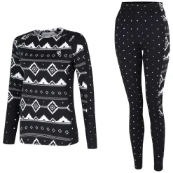 Dare 2b Exchange IIII Baselayer Set in Black-White