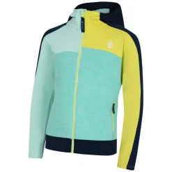 Dare 2b Juniors Thriving II Core Stretch Midlayer in Green black