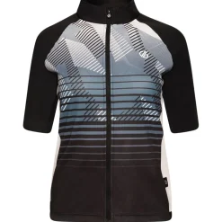 Dare 2b Mock Neck Slim Fit Athletic Top in Black