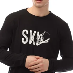 Dare 2b Stomping Long Sleeve Graphic T-Shirt in Black