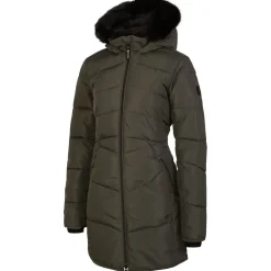 Dare 2b Striking III Padded Parka Jacket in Green