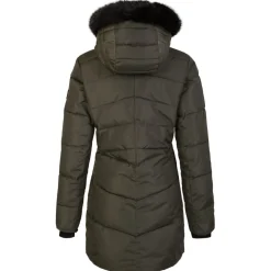 Dare 2b Striking III Padded Parka Jacket in Green