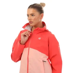 Dare 2b Trail Breathable Waterproof Jacket in Peach