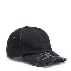 Diesel C-Jarl Cap in Black Grey