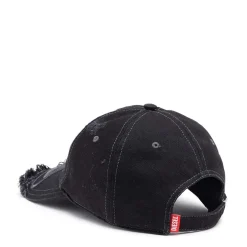 Diesel C-Jarl Cap in Black Grey
