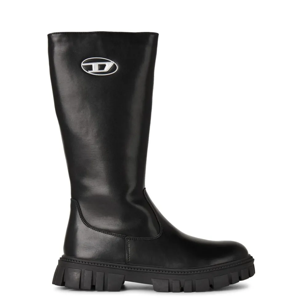 Diesel Hammer Boots in Black