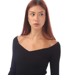 Diesel M-April Top in Black