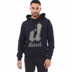 Diesel S-Ginnout 13-A Hoodie in Navy