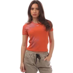Diesel T-Ele-N1 T-Shirt in Orange