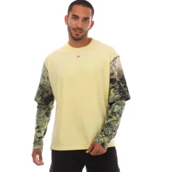 Diesel T-Wesher-N5 T-Shirt in Yellow