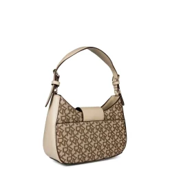 DKNY Suri Demi Cross Body Bag in Beige