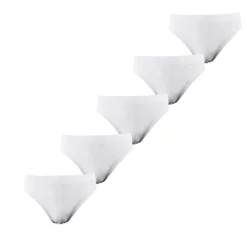 Donnay Essential Mens 5 Pack Briefs in White
