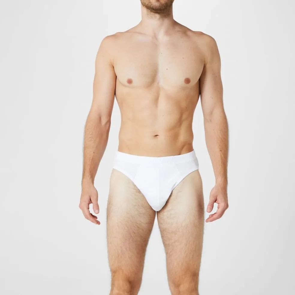 Donnay Essential Mens 5 Pack Briefs in White