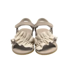 Donsje Fine Leather Sandals in Cream