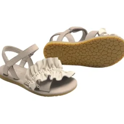 Donsje Fine Leather Sandals in Cream