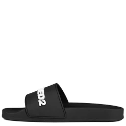 DSquared2 Logo 2.0 Sliders in Black
