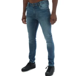 Duck and Cover Doves Slim-Fit Jeans in Blue