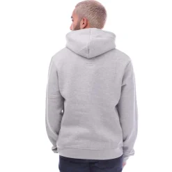 Duck and Cover Mackson Graphic Hoodie in Grey Marl