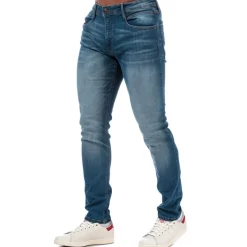 Duck and Cover Maylead Slim-Fit Jeans in Denim