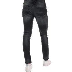 Duck and Cover Maylead Slim-Fit Jeans in Black