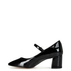 Dune London Ascented Mary Jane Block Heels in Black