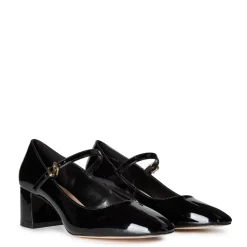 Dune London Ascented Mary Jane Block Heels in Black