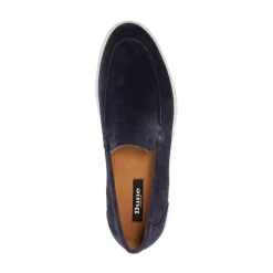 Dune London Bentonn Suede Loafers in Navy