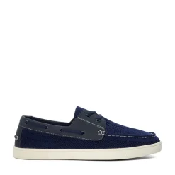 Dune London Boat Loafers in Blue