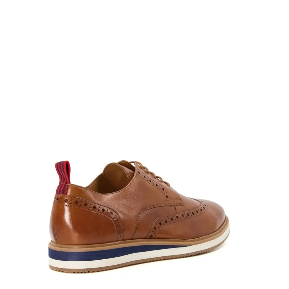 Dune London Britle Brogue in Brown