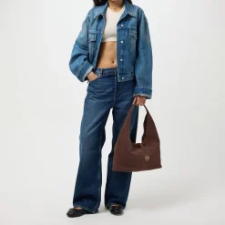 Dune London Delighting Hobo Bag in Neutral