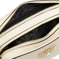 Dune London Dusko Cross Body with Detachable Strap in Neutral