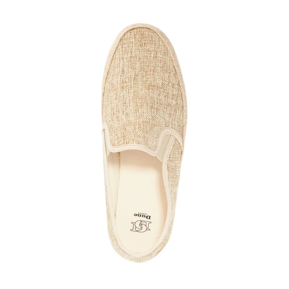 Dune London Findlayy Espadrilles in Beige