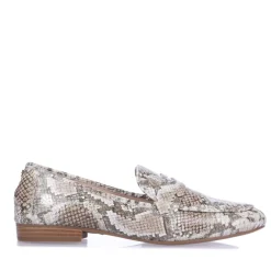 Dune London Georgiee Loafers in Metallic