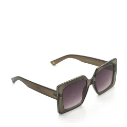 Dune London Glitzy Diamante Frame Sunglasses in Grey