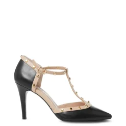 Dune London Heeled Sandals in Black